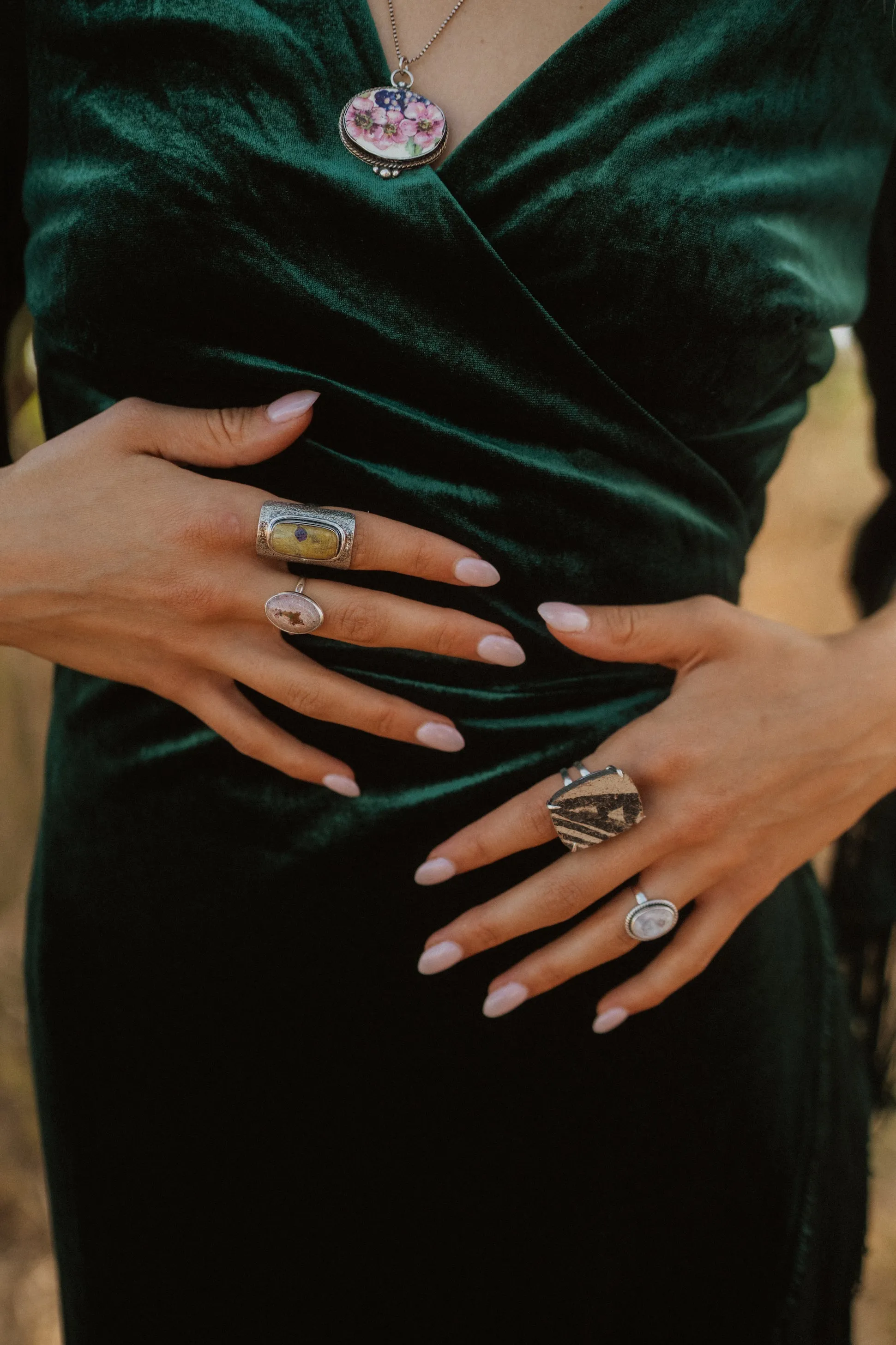 Whitaker Ring | Mexican Fire Opal