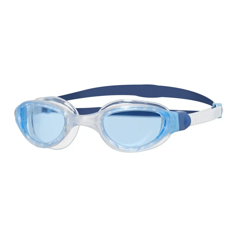 ZOGGS Phantom 2.0 - Clear/Navy - Tinted Blue Lens